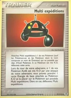 Carte Multi expédition 91/112 – EX Rouge Feu & Vert Feuille