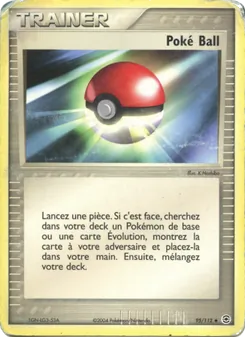 Carte Poké Ball 95/112 – EX Rouge Feu & Vert Feuille