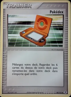 Carte Pokédex 96/112 – EX Rouge Feu & Vert Feuille
