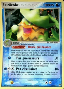 Carte Ludicolo 10/107 – EX Deoxys