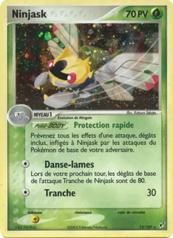 Carte Ninjask 13/107 – EX Deoxys