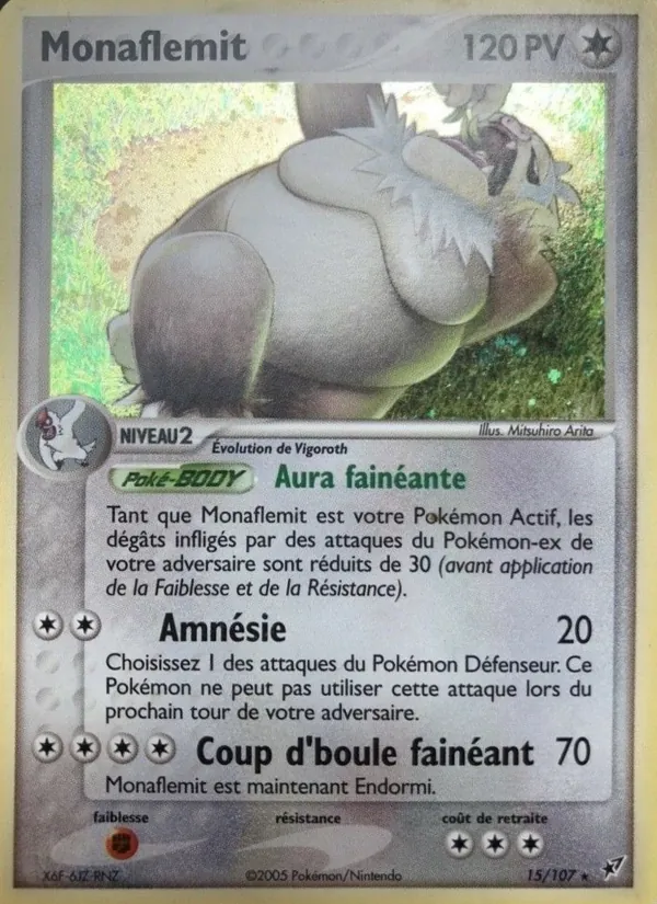 Carte Monaflèmit 15/107 – EX Deoxys