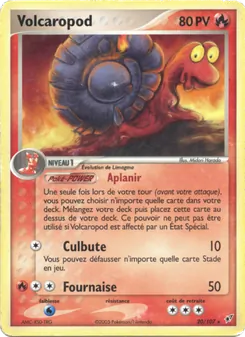 Carte Volcaropod 20/107 – EX Deoxys