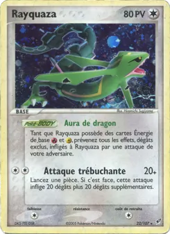 Carte Rayquaza 22/107 – EX Deoxys