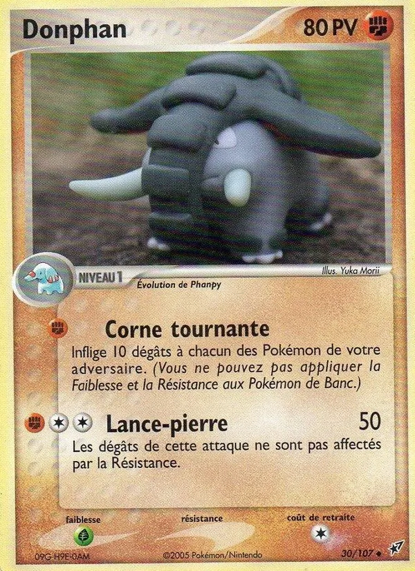 Carte Donphan 30/107 – EX Deoxys