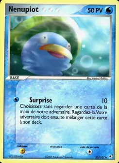 Carte Nénupiot 35/107 – EX Deoxys