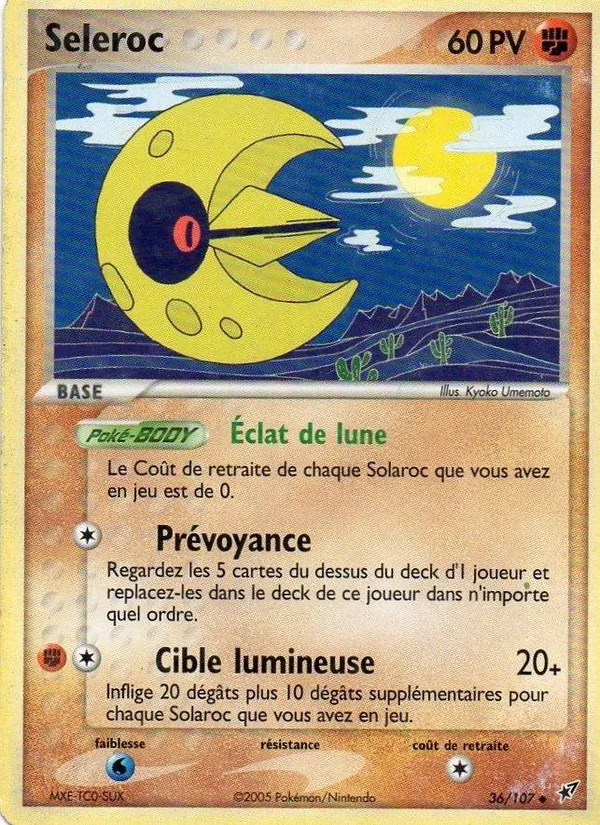 Carte Séléroc 36/107 – EX Deoxys