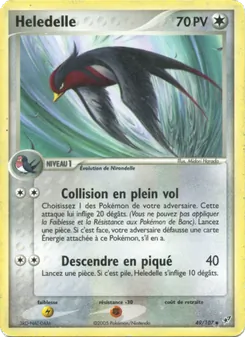Carte Hélédelle 49/107 – EX Deoxys