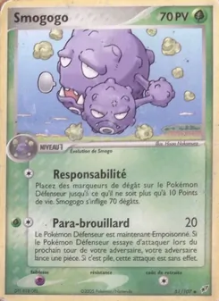 Carte Smogogo 51/107 – EX Deoxys