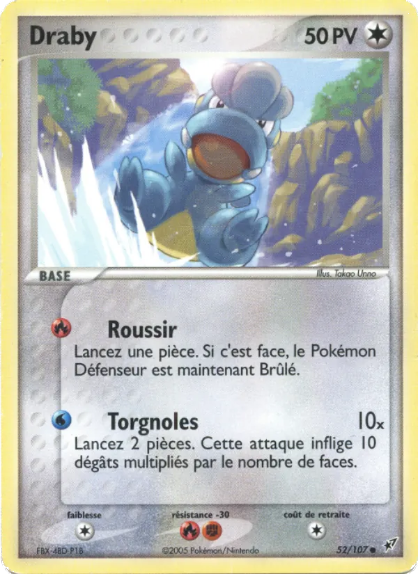 Carte Draby 52/107 – EX Deoxys