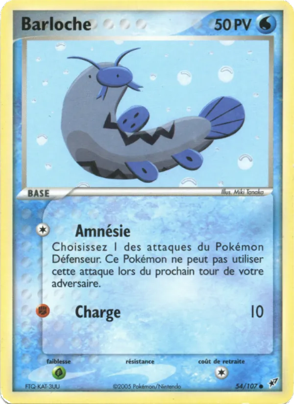 Carte Barloche 54/107 – EX Deoxys