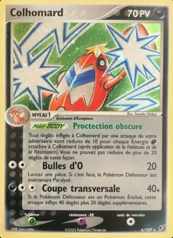 Carte Colhomard 6/107 – EX Deoxys