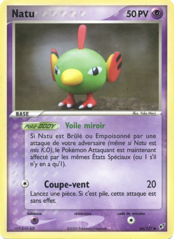 Carte Natu 66/107 – EX Deoxys