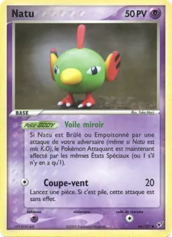 Carte Natu 66/107 – EX Deoxys