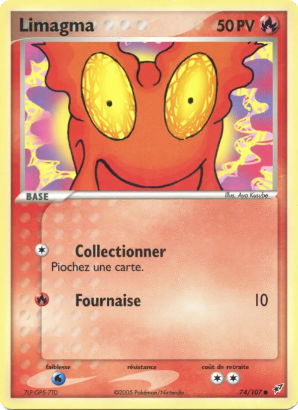 Carte Limagma 74/107 – EX Deoxys
