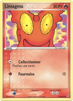Carte Limagma 74/107 – EX Deoxys