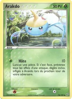Carte Arakdo 78/107 – EX Deoxys