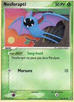 Carte Nosferapti 83/107 – EX Deoxys