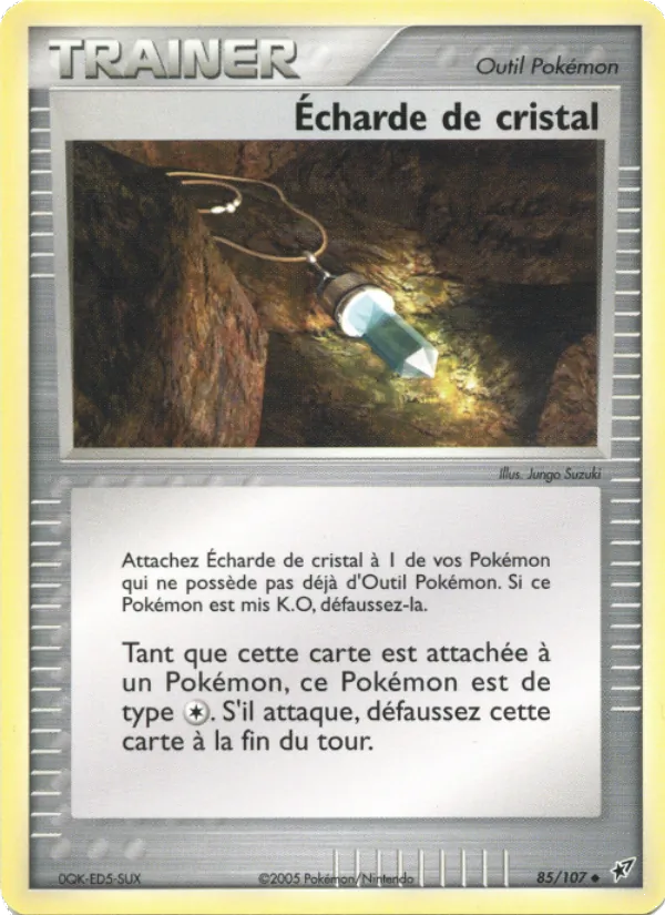Carte Écharde de cristal 85/107 – EX Deoxys