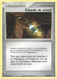 Carte Écharde de cristal 85/107 – EX Deoxys