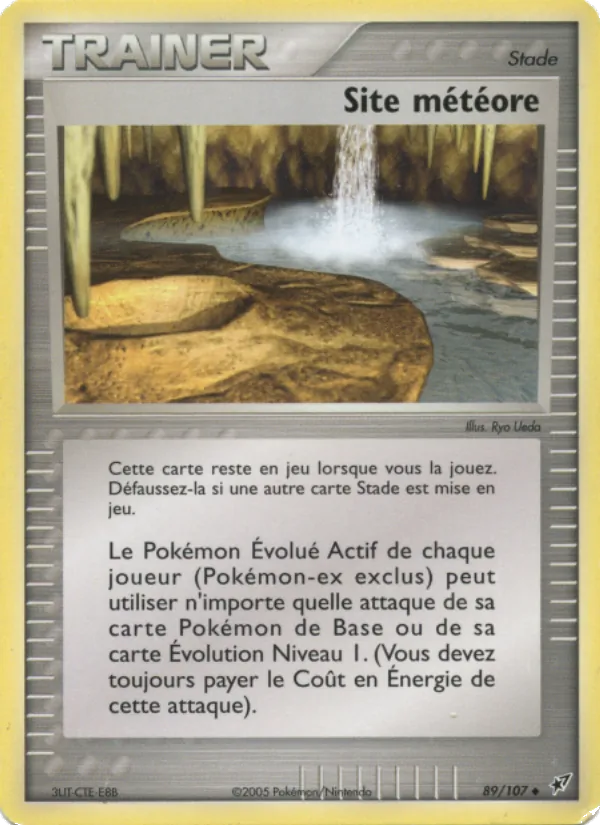 Carte Site météore 89/107 – EX Deoxys