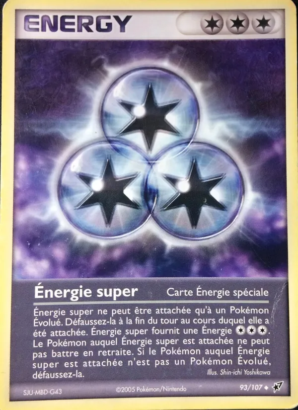 Carte Énergie super 93/107 – EX Deoxys