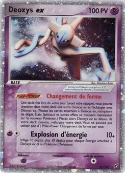 Carte Deoxys ex 97/107 – EX Deoxys