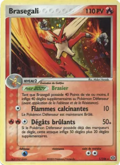 Carte Braségali 1/106 – EX Émeraude