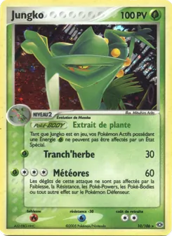 Carte Jungko 10/106 – EX Émeraude