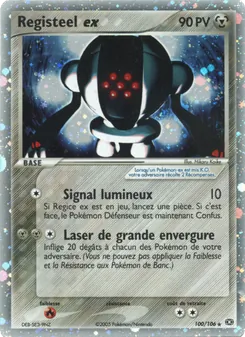 Carte Registeel ex 100/106 – EX Émeraude