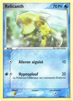 Carte Relicanth 18/106 – EX Émeraude