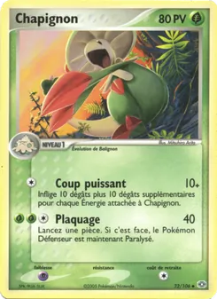 Carte Chapignon 22/106 – EX Émeraude