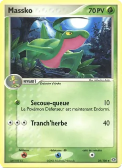 Carte Massko 28/106 – EX Émeraude