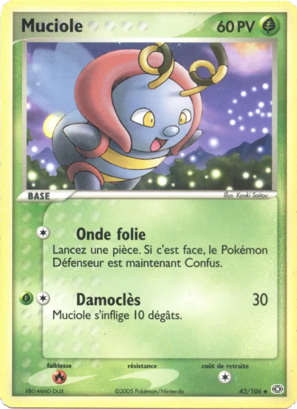 Carte Muciole 42/106 – EX Émeraude