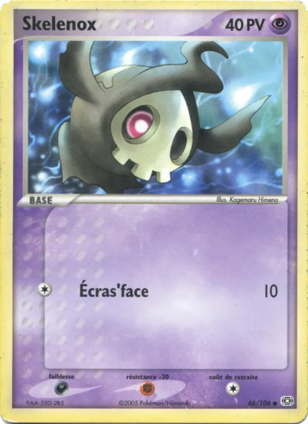 Carte Skelénox 46/106 – EX Émeraude