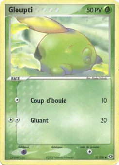 Carte Gloupti 51/106 – EX Émeraude