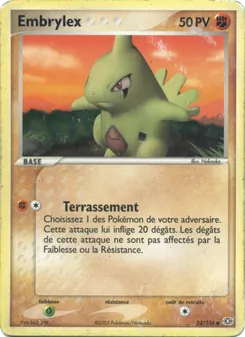 Carte Embrylex 52/106 – EX Émeraude