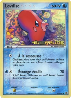 Carte Lovdisc 53/106 – EX Émeraude