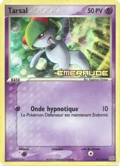 Carte Tarsal 61/106 – EX Émeraude