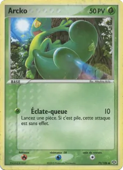 Carte Arcko 70/106 – EX Émeraude