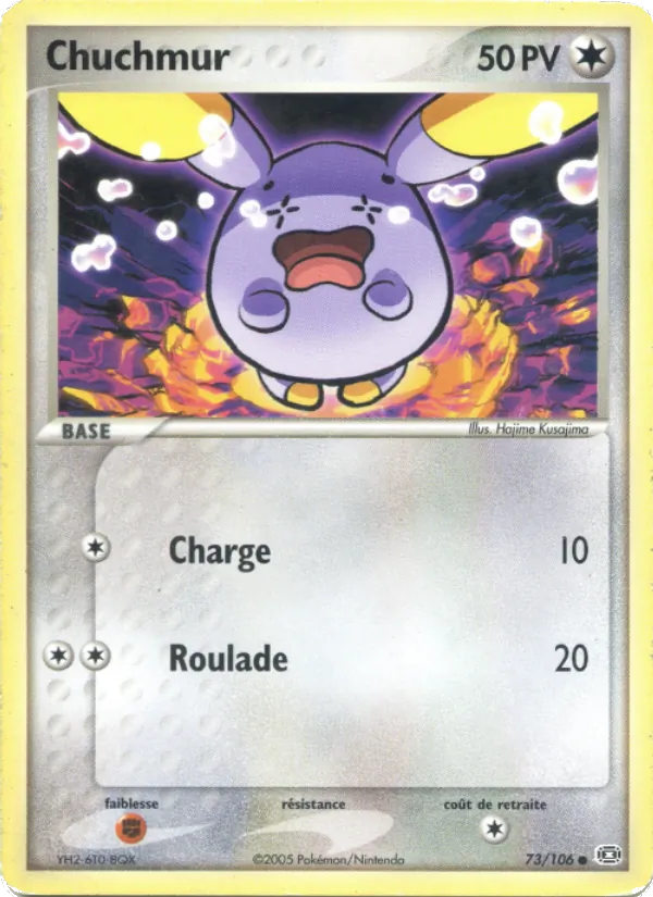 Carte Chuchmur 73/106 – EX Émeraude
