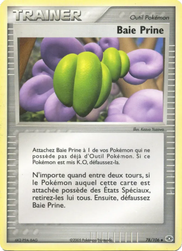 Carte Baie Prine 78/106 – EX Émeraude