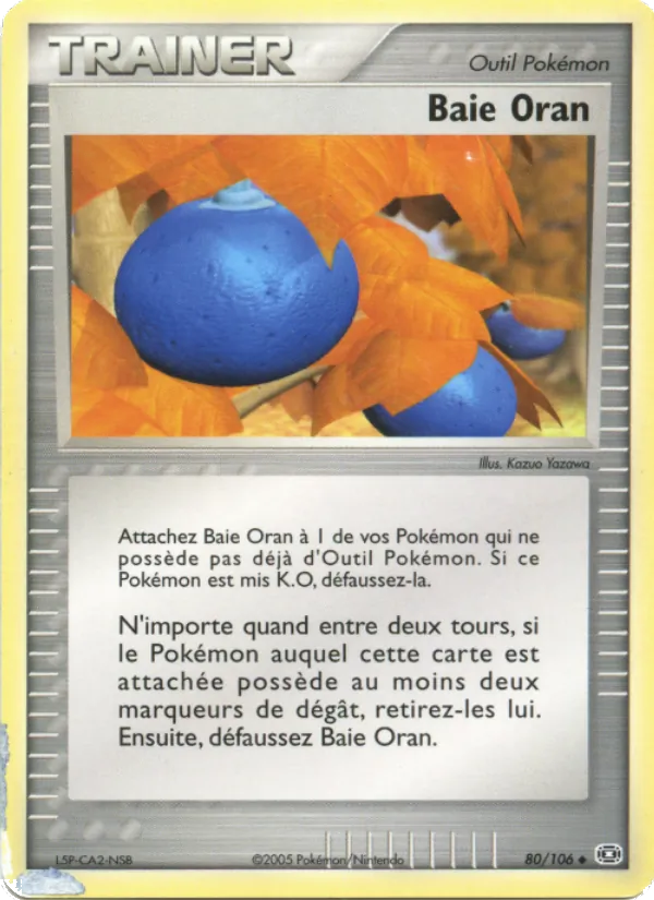 Carte Baie Oran 80/106 – EX Émeraude
