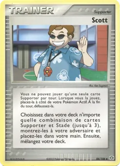 Carte Scott 84/106 – EX Émeraude