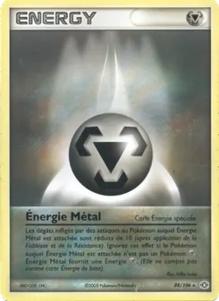 Carte Énergie Métal 88/106 – EX Émeraude