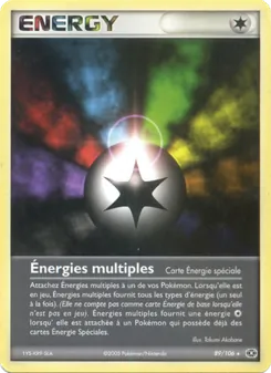 Carte Énergies multiples 89/106 – EX Émeraude