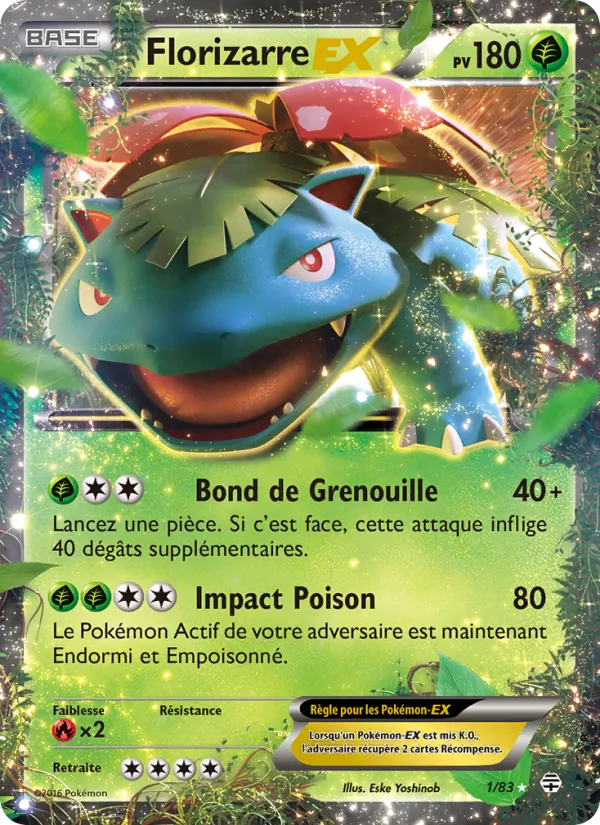 Carte Florizarre-EX 1/83 – Générations