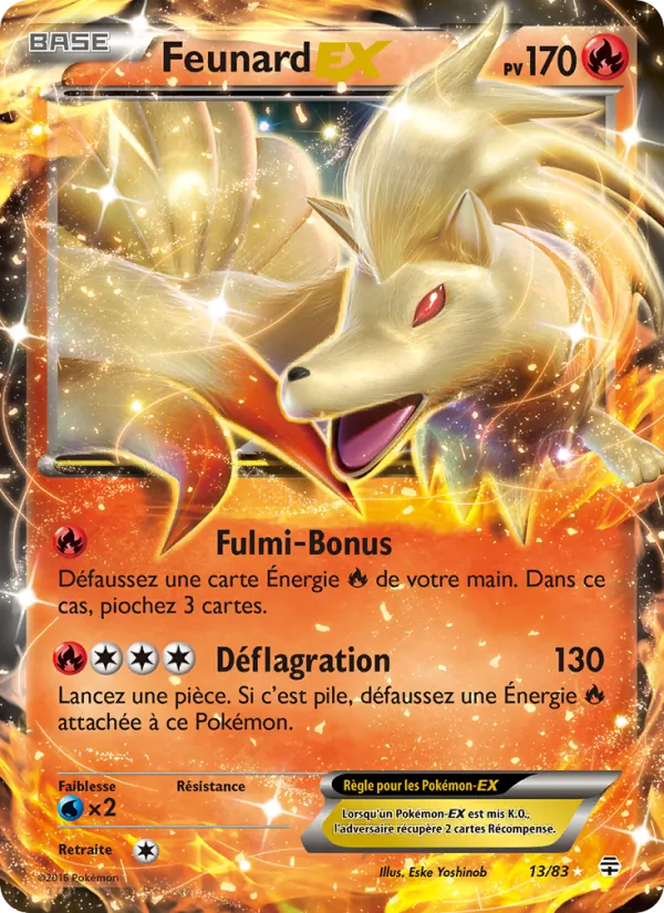 Carte Feunard-EX 13/83 – Générations