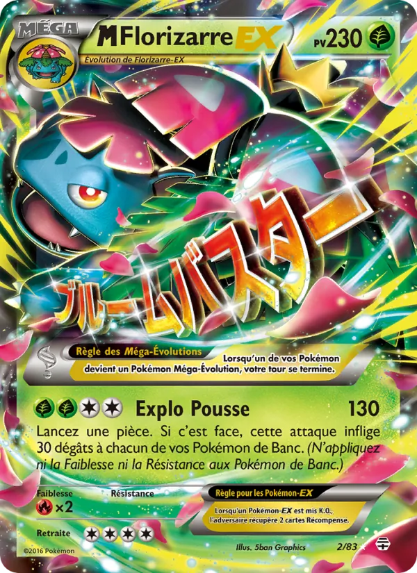 Carte M-Florizarre-EX 2/83 – Générations