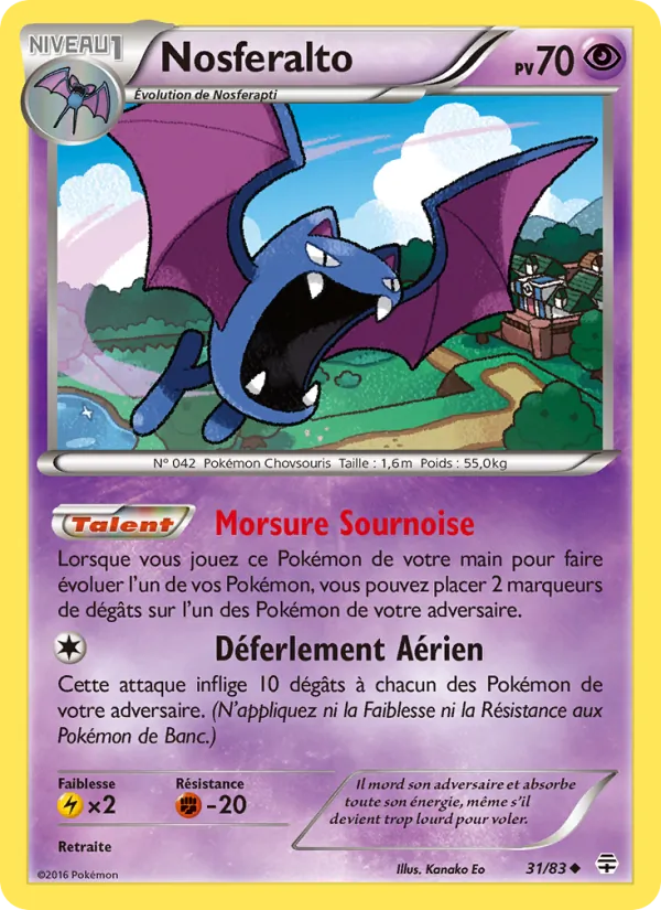 Carte Nosferalto 31/83 – Générations